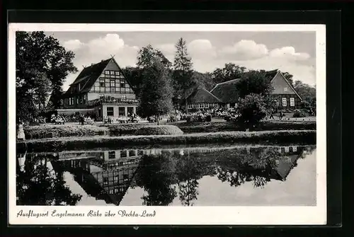 AK Visbek, Gasthaus Engelmanns Bäke