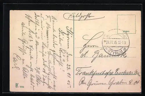 AK Mülheim /Ruhr, Partie am Kahlenberg