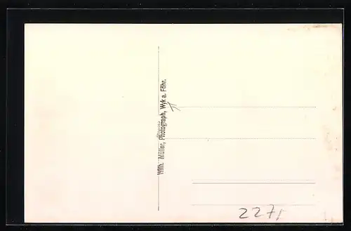 AK Wyk a. Föhr, Kirche mit Friedhof