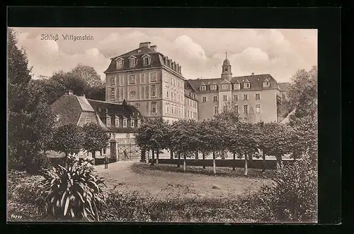 AK Wittgenstein, Sicht auf Schloss Wittgenstein