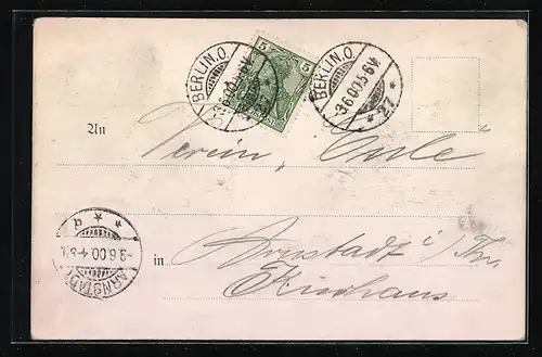 AK Der Feierliche Einzug von Kaiser Franz Josef I. von Österreich in Berlin am 04. Mai 1900