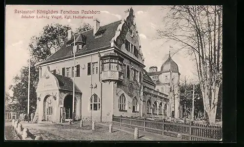 AK Grunewald, Restaurant Königliches Forsthaus Paulsborn, Inh. Ludwig Vogel