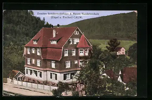 AK Calw, Zweites Schülerwohnhaus der Neuen Handelsschule Zügel & Fischer