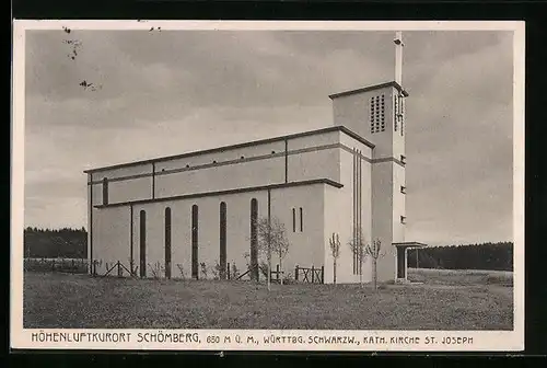 AK Schömberg /Württ., Kat. Kirche St. Joseph