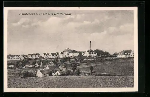 AK Wöllershof, Fernblick auf das Kindererholungsheim