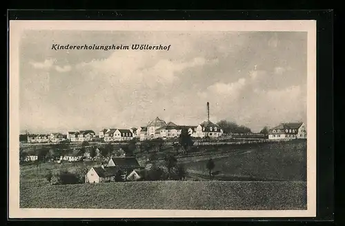 AK Wöllershof, Teilansicht mit Kindererholungsheim
