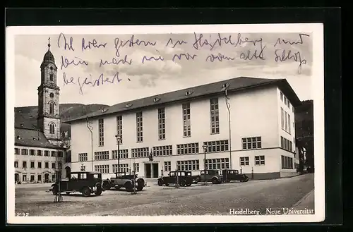 AK Heidelberg, Neue Universität