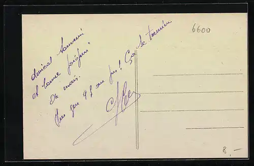 AK Saarbrücken, Strassenpartie an der Kaserne Forch