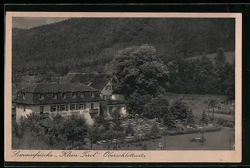 AK Oberschlottwitz, Gasthaus & Sommerfrische Klein-Tirol