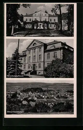 AK Birkenfeld /Nahe, Landratsamt und Verwaltungsgebäude