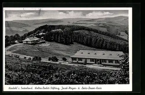 AK Werdohl i. Sauerland, Walter-Barbet-Stiftung, Jacob-Mayer- u. Louis-Baare-Haus