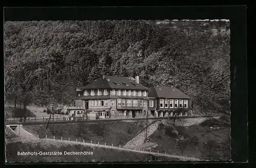 AK Iserlohn, Bahnhofs-Gaststätte Dechenhöhle