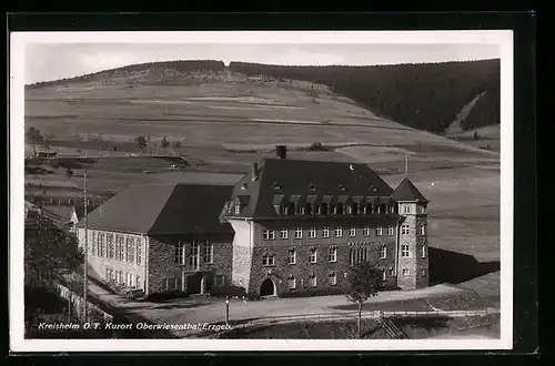 AK Oberwiesenthal /Erzgeb., Ansicht vom Kreisheim