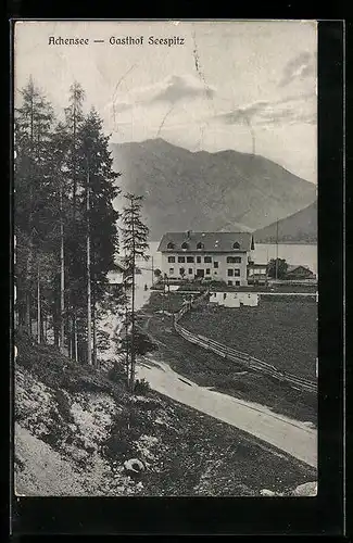 AK Achensee, Gasthof Seespitz