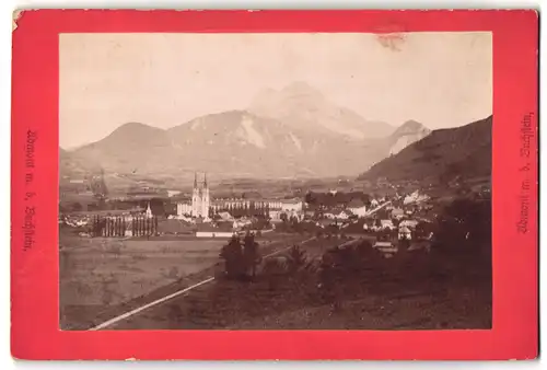 Fotografie Franz Fankhauser, Admont, Ansicht Admont, Gesamtansicht mit Buchstein