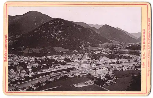 Fotografie Römmler & Jonas, Dresden, Ansicht Ischl, Gesamtansicht vom Siriuskogel aus