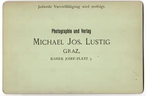 Fotografie Michael Jos. Lustig, Graz, Kaiser Josef-Platz 3, Ansicht Schüsserlbrunn, Kapelle am Hang