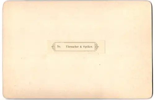 Fotografie G. Stuffler, München, Ansicht München, Paradewagen der Uhrmacher & Optiker Innung zur Centenarfeier 1888