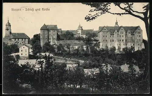 AK Nossen, Schloss und Kirche