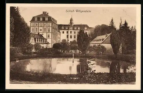 AK Wittgenstein, Blick auf das Schloss