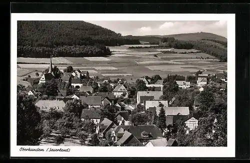 AK Oberhundem /Sauerland, Ortsansicht