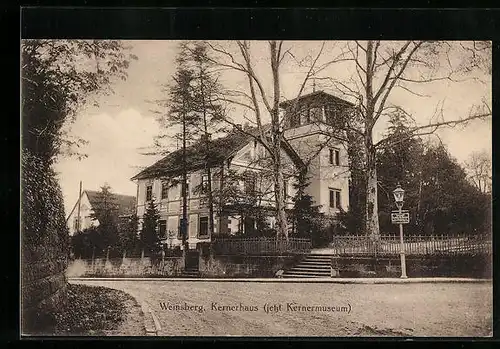 AK Weinsberg, Strassenpartie am Kernerhaus