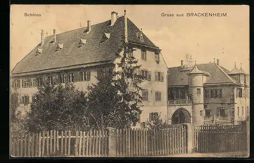 AK Brackenheim, Blick auf das Schloss