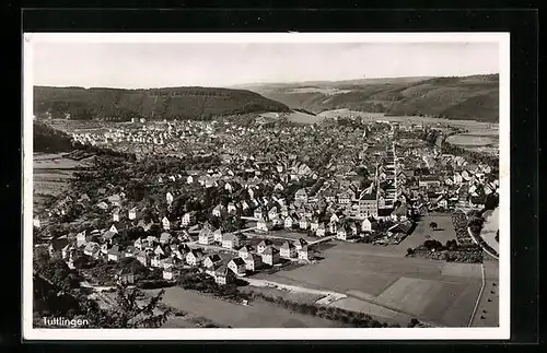 AK Tuttlingen, Ortsansicht aus der Vogelschau