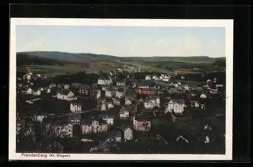 AK Freudenberg /Kreis Siegen, Ortsansicht