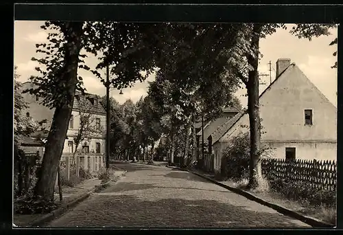 AK Gross-Köris, Partie in der Dorfstrasse