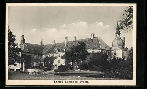 AK Lembeck, Blick auf das Schloss