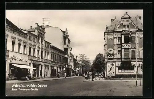 AK Fürstenwalde /Spree, Ernst-Thälmann-Strasse