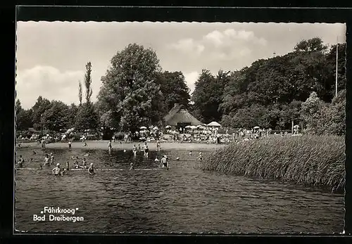 AK Bad Dreibergen, Fährkroog bei Sonnenschein