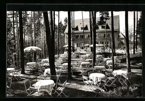 AK Rummelsberg, Hospiz und Freizeitenheim mit Terrasse