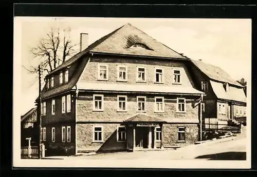 AK Schmiedefeld a. Rennsteig, Hotel Thüringer Hof