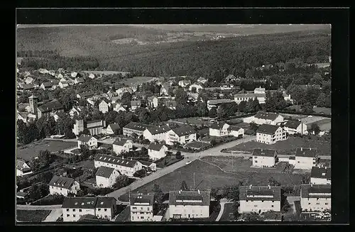 AK Schömberg /Schwarzwald, Ortsansicht mit Umland