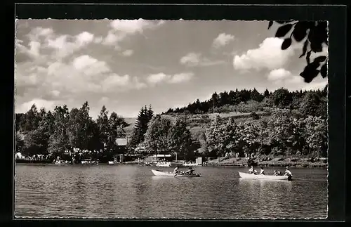 AK Fornsbach /Schwäbischer Wald, Cafe-Restaurant Waldsee von Eugen Ellinger