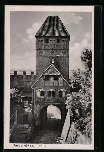 AK Tangermünde, Blick auf Rossfurt