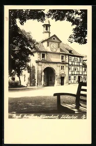 AK Bad Sooden-Allendorf, Blick auf das Södertor