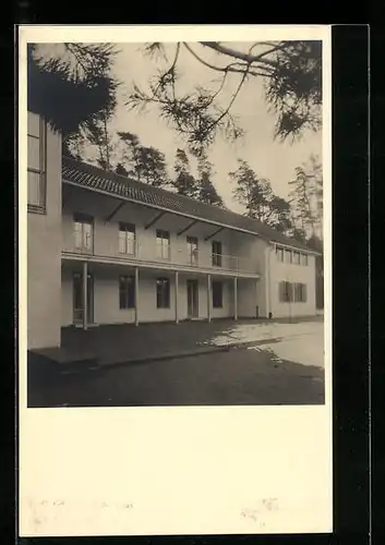 AK Espelkamp-Mittwald, Blick auf d. Steilhof-Altersheim