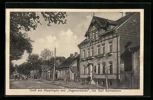 AK Süpplingen, Gasthaus Hagenschänke