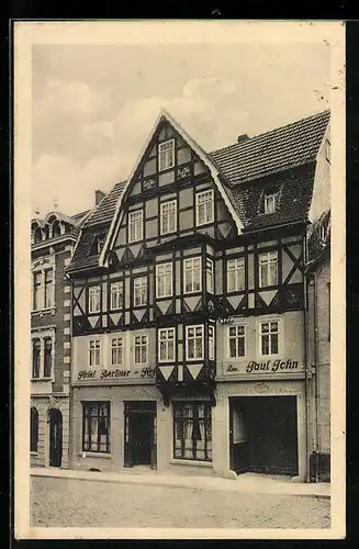 AK Bleicherode, Hotel Berliner Hof