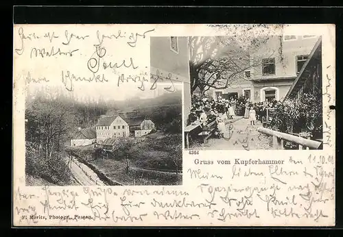 AK Kupferhammer, Gasthaus Kupferhammer, Hof