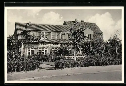 AK Döse /Cuxhaven, Hotel Haus Kasten