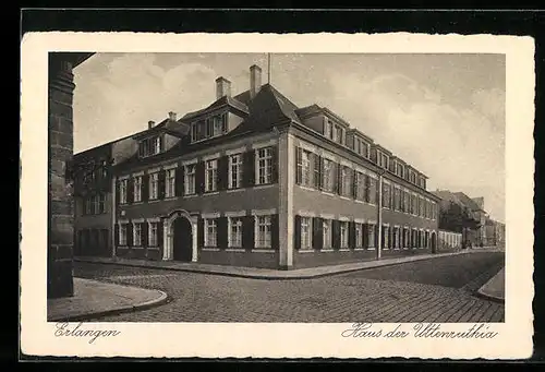 AK Erlangen, Haus der Uttenruthia, Verbindungshaus