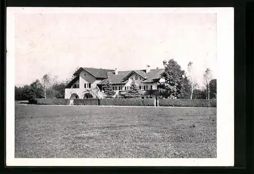 AK Westerhausen /Chiemsee, Kinderheim über dem See