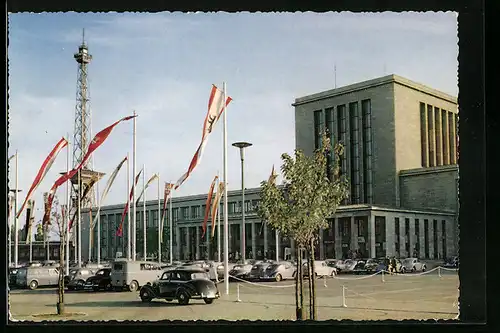 AK Berlin, Funkturm und Ausstellungsgelände