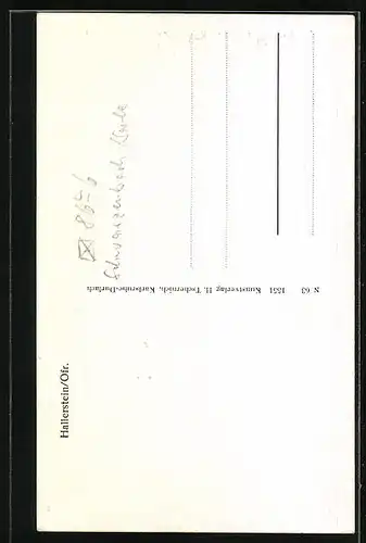 AK Hallerstein /Ofr., Ortsansicht mit Kirche