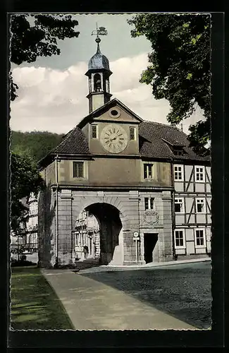 AK Bad Sooden-Allendorf, Partie am Söder Tor