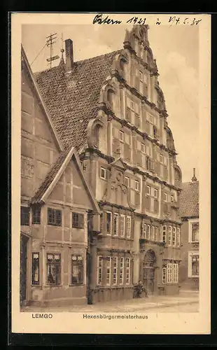 AK Lemgo, Partie am Hexenbürgermeisterhaus